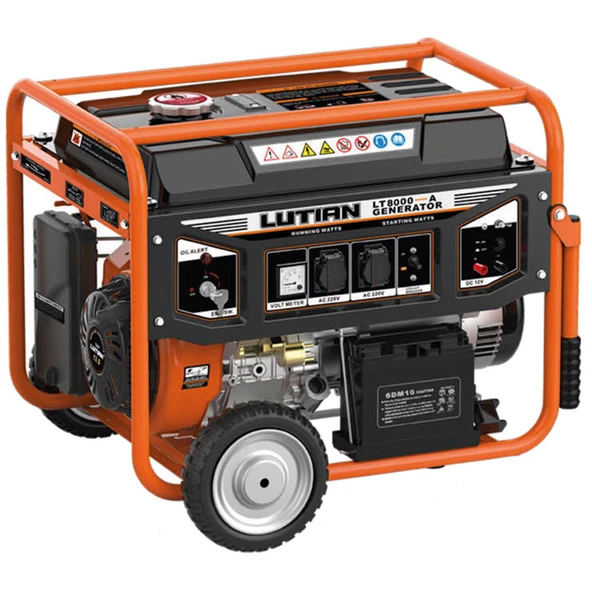 Lutian LT8000EN-4 Benzinli Jeneratör 6.5 Kw Marşlı 220 V. ürün görseli 1