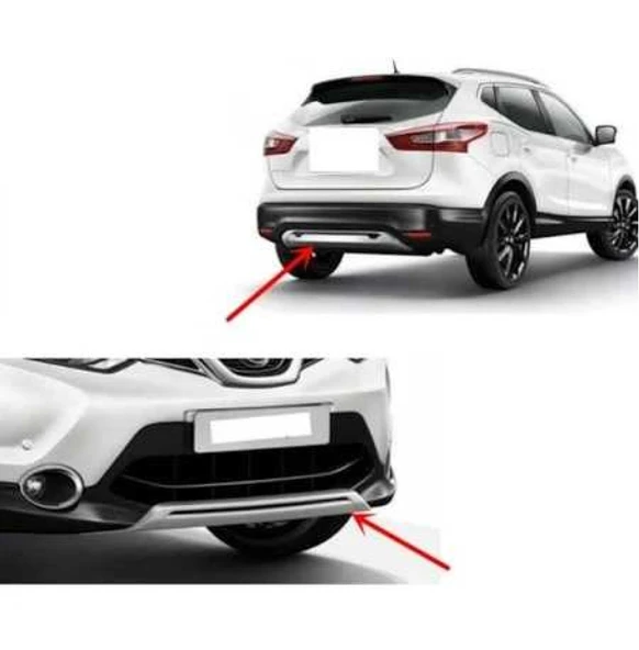 Nissan Qashqai Uyumlu 2014 2017 Ön Arka Difüzör ürün görseli 1