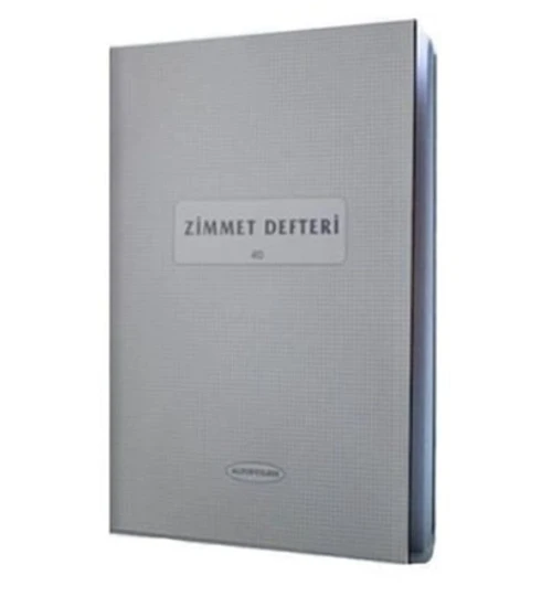 Zimmet Evrak Defteri 40 Yaprak Karton Kapak ürün görseli 1