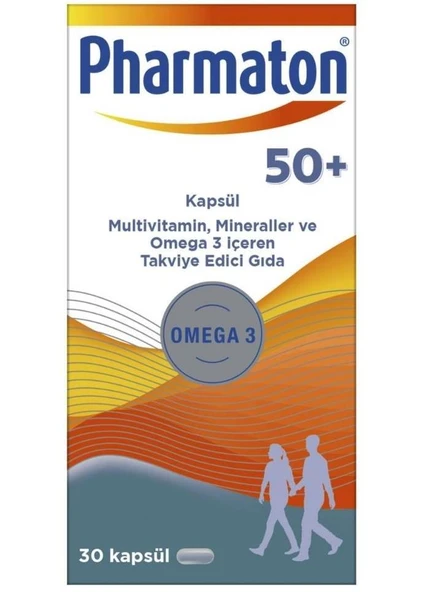 Pharmaton 50 Plus 30 Kapsül ürün görseli 1