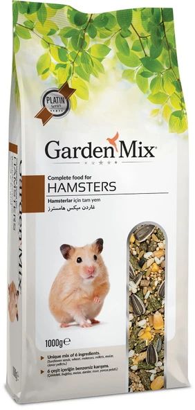 Gardenmix Platin Hamster Yemi 1kg ürün görseli 1