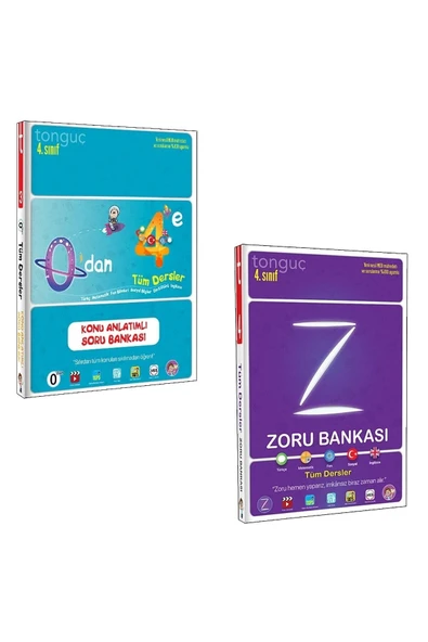 4. Sınıf 0'dan 4'e Konu + Zoru Bankası Yeni ürün görseli 1