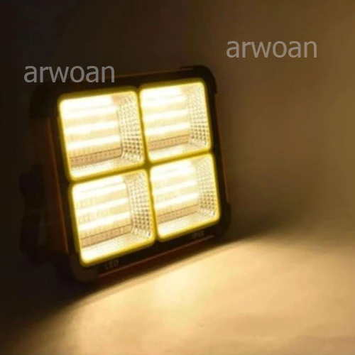 Portatif Solar LED Projektör Cata 200W Güneş Enerjili Seyyar LED Işık Taşınabilir Sokak Aydınlatması ürün görseli 1