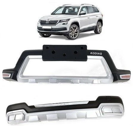 Skoda Kodiaq Uyumlu 2017- Ön Arka Tampon Koruyucu Koruma Difüzör ürün görseli 1