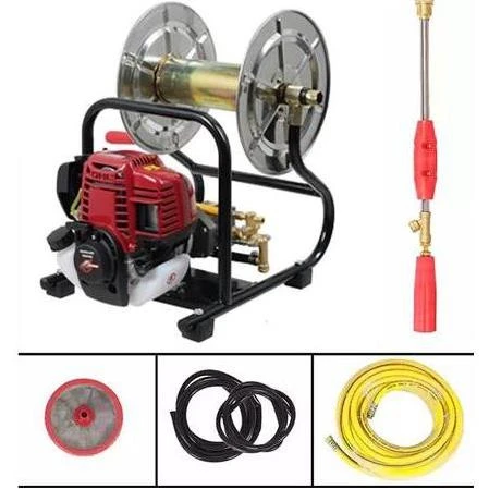 Gardenpro GP-900/4T Makaralı 4 Zamanlı İlaçlama Makinesi 25 Mt Hortum ürün görseli 1