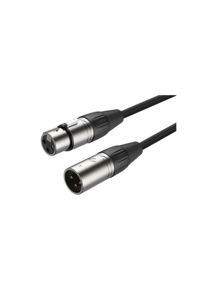 Roxtone Xlr Erkek - Xlr Dişi Mikrofon Kablosu 5 M RX-K12105 ürün görseli 1