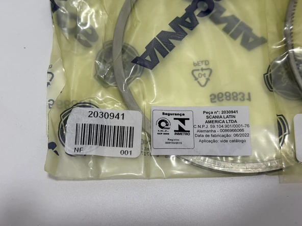 Scania 2601849 DC/DI13 Piston - Resim 2