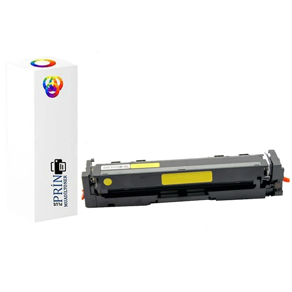 Hp 415A-W2033A /Hp Laserjet Pro M479FDW-479DW Uyumlu Sarı Muadil Chipsiz Toner ürün görseli 1