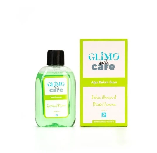 Glimo Daily Care Ağız Bakım Suyu Bahçenanesi Misket Limonu Nanesi 250 ml ürün görseli 1