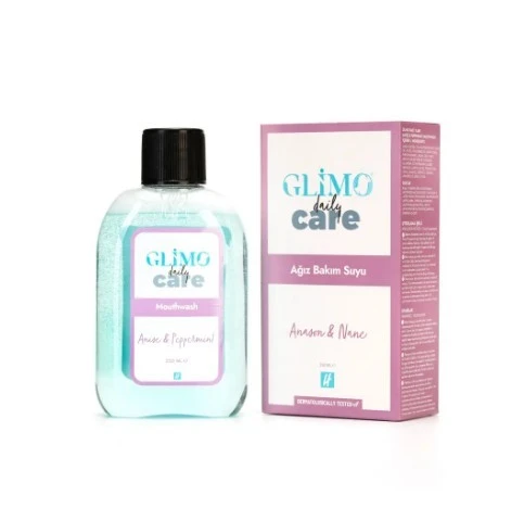 Glimo Daily Care Ağız Bakım Suyu Anason Nane 250 ml ürün görseli 1