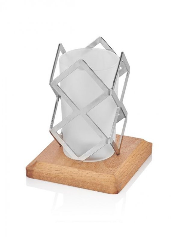 Narin Kare Tealight Ahşap A80044 ürün görseli 1