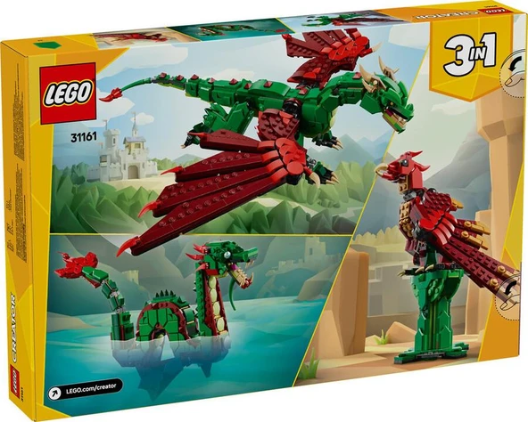 LEGO Creator 31161 Medieval Dragon - Resim 2