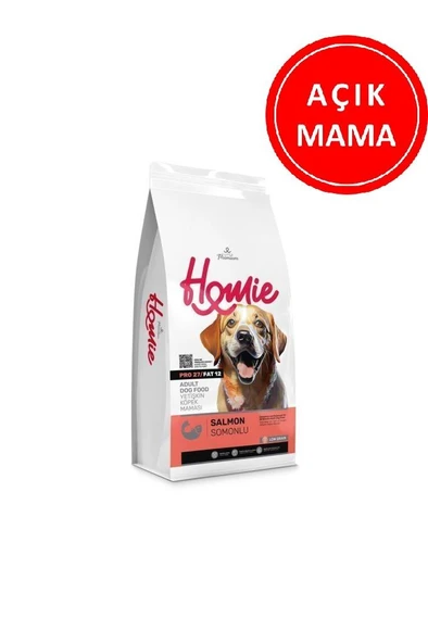 Homie Düşük Tahıllı Somonlu Yetişkin Köpek Maması 1 Kg AÇIK ürün görseli 1