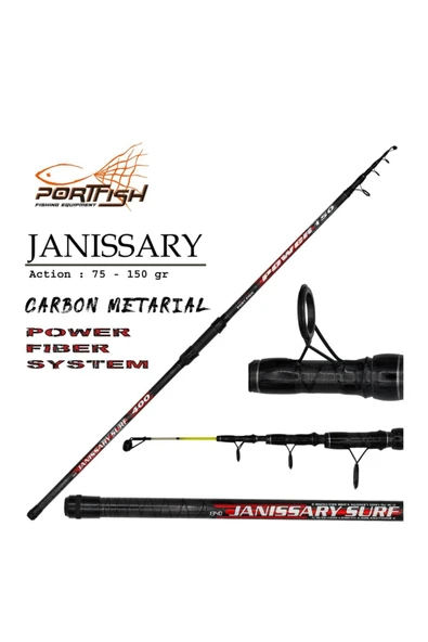 Portfish Janissary Surf Olta Kamışı 360cm 75-150 gr ürün görseli 1