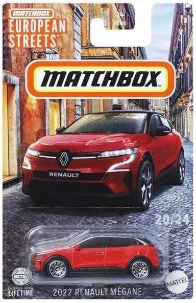 Matchbox European Streets 2022 Renault Megane HVV40 ürün görseli 1