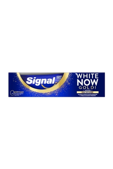 Signal Diş Macunu White Now Gold 75 ml ürün görseli 1