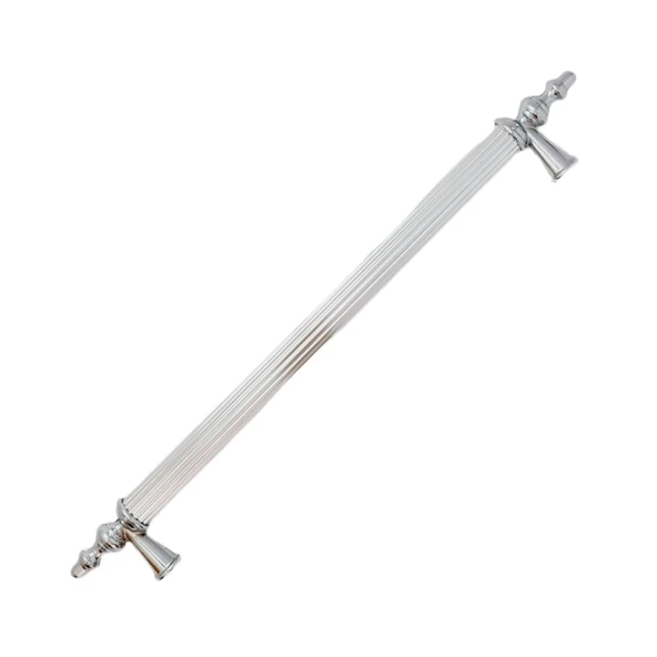 Zirve Çubuk Krom 96 mm Alüminyum Kulp ( 5 ADET) ürün görseli 1