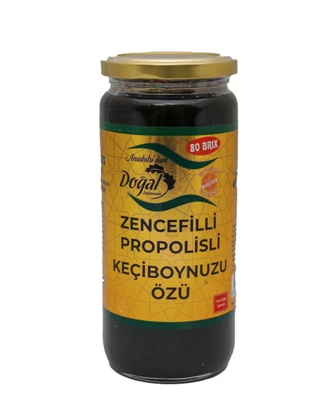 DOĞAL DOKTORUM ZENCEFİLLİ PROPOLİSLİ KEÇİBOYNUZU ÖZÜ 640 gr ürün görseli 1