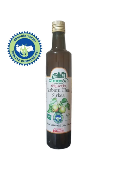 Ormanözü Organik Yabani Elma Sirkesi 500 ml ürün görseli 1