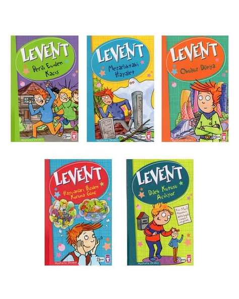 Levent ve Tayfası 1 Set 5 Kitap - Resim 2