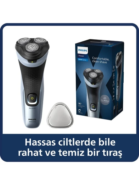 Philips 3000X Serisi X3063-00 Islak Kuru Tıraş Makinesi ürün görseli 1