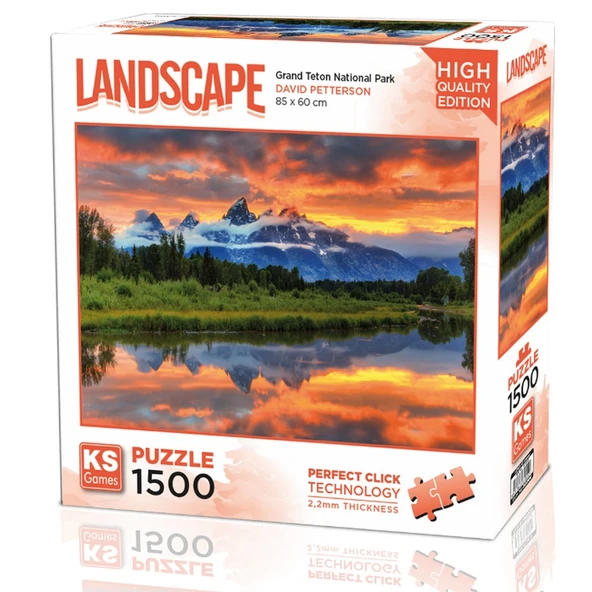 KS Games Grand Teton National Park Puzzle 1500 Parça 22037 ürün görseli 1