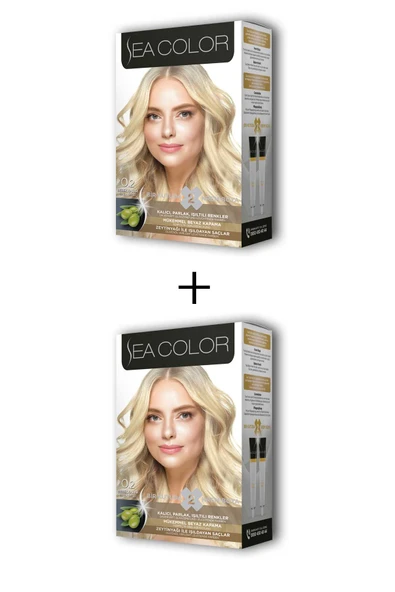 2X2 Tüp Krem Saç Boyası Seti Bebek Sarısı No:0.2 ürün görseli 1