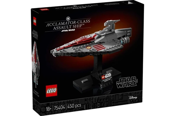 LEGO Star Wars 75404 Acclamator-class Assault Ship ürün görseli 1