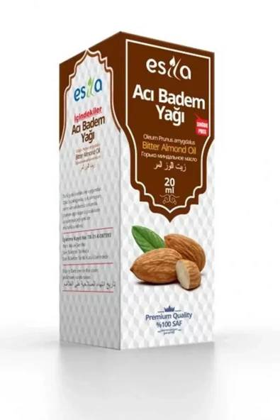 Acı Badem Yağı 20 Ml. - Resim 6