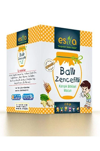 Ballı Zencefilli Çocuk Macunu 210 Gr.- Özel ürün görseli 1