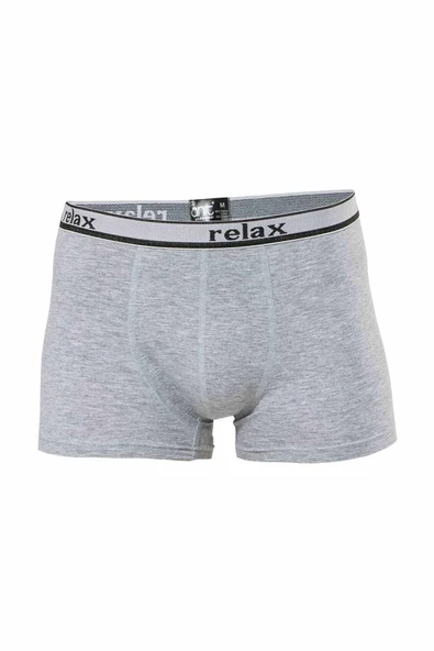 Relax Pamuklu Esnek Erkek Boxer Gri - 1268A ürün görseli 1