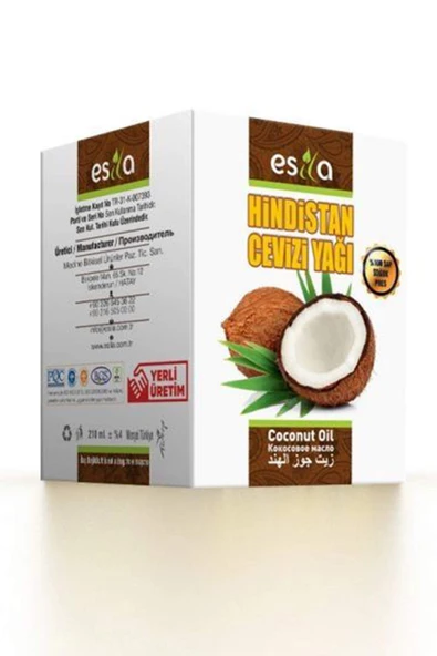 Hindistan Cevizi Yağı 210 Ml. - Resim 3
