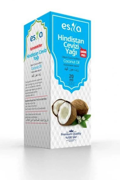 Hindistan Cevizi Yağı 20 Ml. - Resim 3