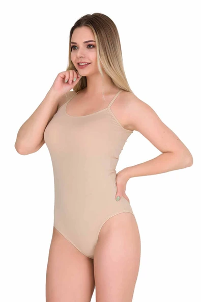 İp Askılı Kadın Çıtçıtlı Kancalı Body Ten 2081B ürün görseli 1