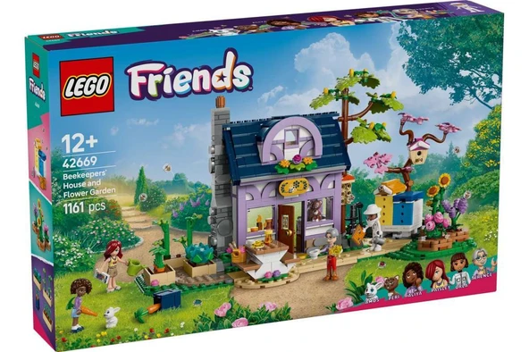 LEGO Friends 42669 Beekeepers' House and Flower Garden ürün görseli 1