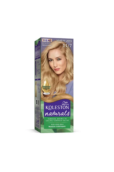 Naturals Saç Boyası Vanilya Sarısı 11/7 ürün görseli 1