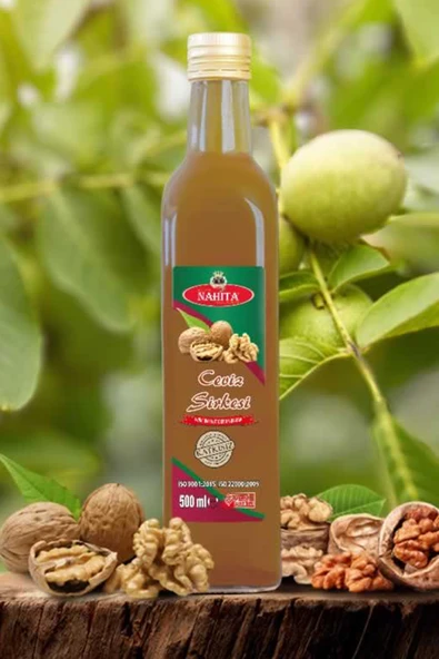 Ceviz Sirkesi % 100 doğal Katkısız 500 ml ürün görseli 1