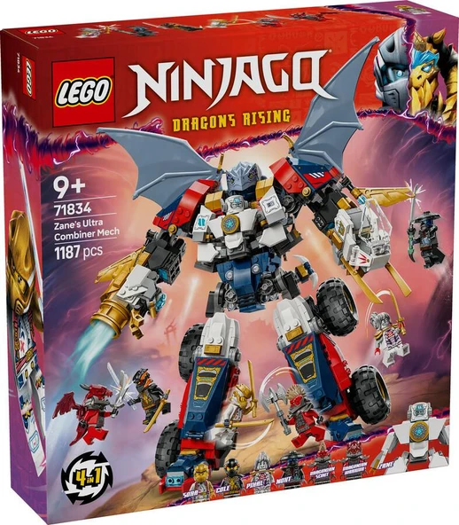LEGO Ninjago 71834 Zane's Ultra Combiner Mech ürün görseli 1