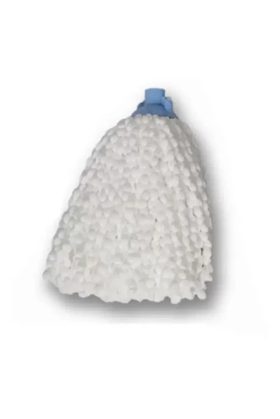 Mop Mikrofiber Beyaz Örgülü Paspas İp MF01 - Resim 6