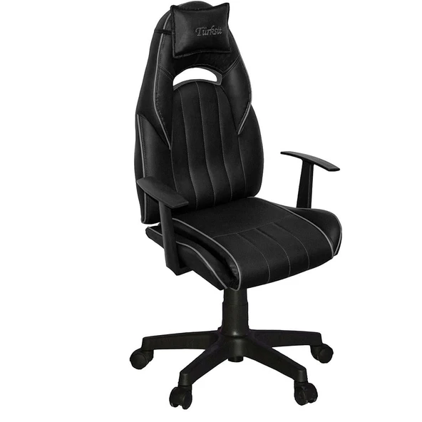 Türksit Mini Choper Yönetici ve Oyuncu Koltuğu Gri ürün görseli 1