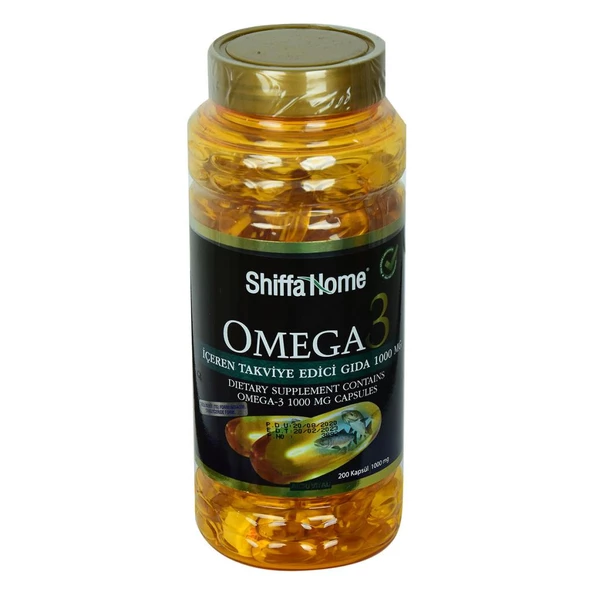 Shiffa Home Omega3 Yumuşak 1000 Mg x 200 Kapsül ürün görseli 1
