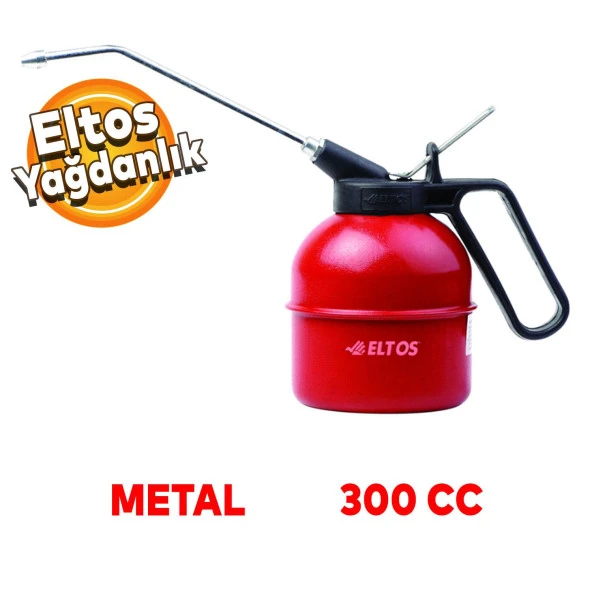 Eltos  Metal Gövde Plastik Saplı Yağdanlık 300 ml ürün görseli 1