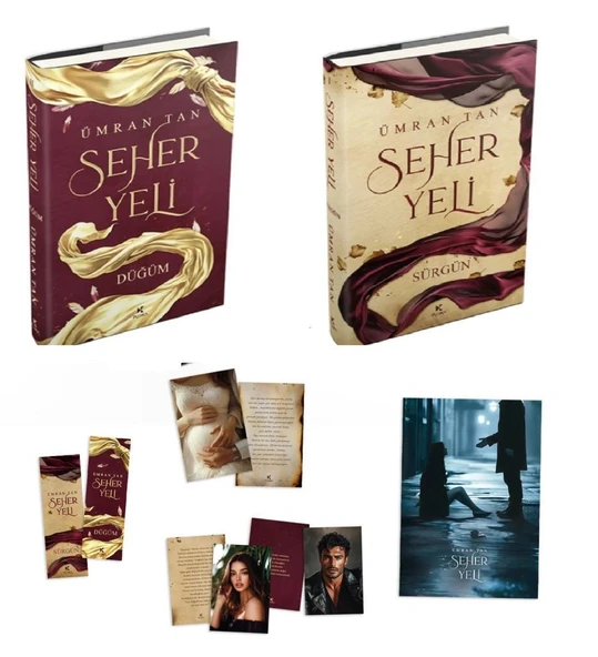 Ümran Tan Seher Yeli + Sürgün Ciltli (2 Kitap) ürün görseli 1