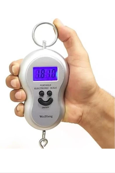 Taşınabilir El Kantarı Dijital Tartı 50 Kg. CLKN-1989 ürün görseli 1