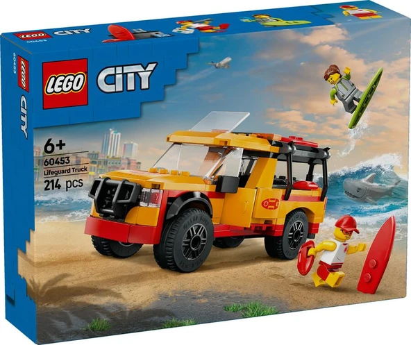 LEGO City 60453 Lifeguard Truck ürün görseli 1