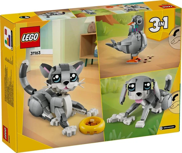 LEGO Creator 31163 Playful Cat - Resim 2