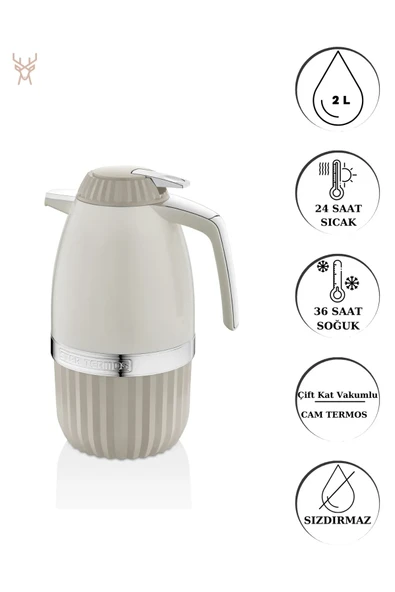 Elegant T Serisi 2 Lt. Termos PW-003 - Resim 3