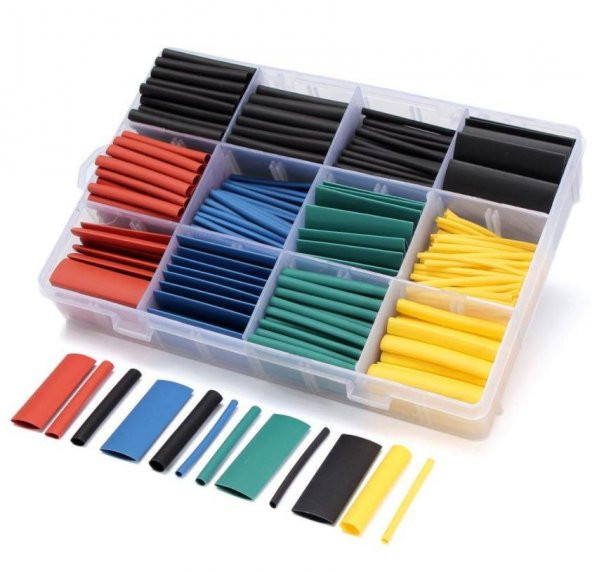 Makaron Seti Renkli 530 Parça Plastik Çantada - Resim 2