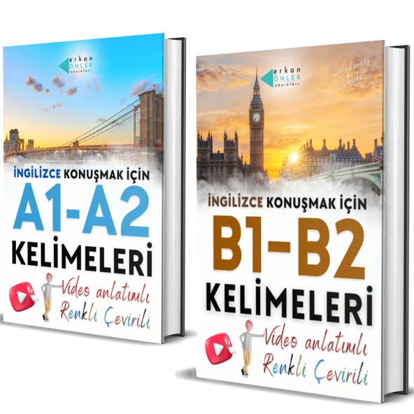 A-B KELİME SETİ (2 KİTAP+VİDEO DERSLER) ürün görseli 1