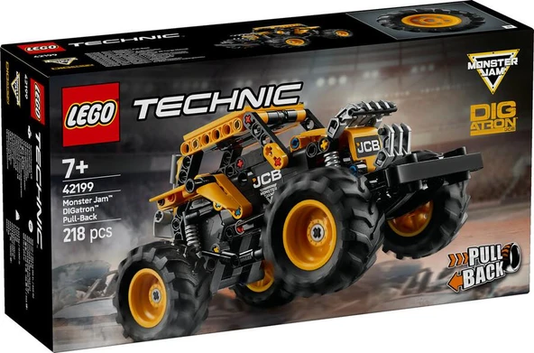 LEGO Technic 42199 Monster Jam DIGatron Pull-Back ürün görseli 1